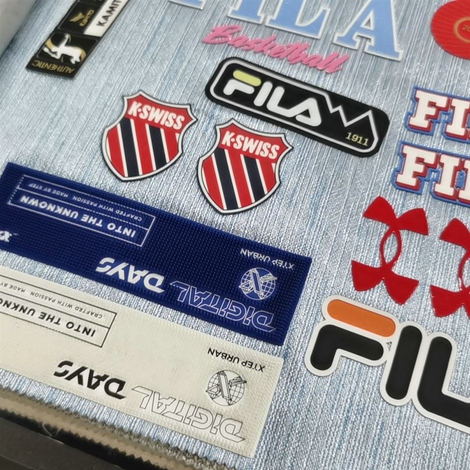Heat Transfer Silicone Label For Garments